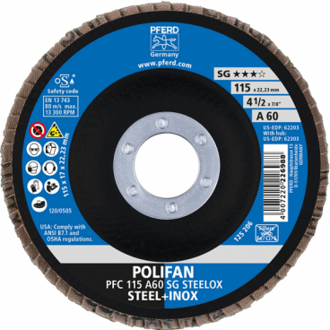DISCO POLIFAN  SG STEELOX  PFC