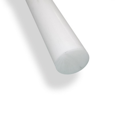 BARRA DELRIN POM C NATURAL REDONDO