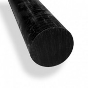 BARRA NYLON NEGRO PA6 + MOS2 REDONDO (RECORTES)