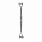MOSQUETON CON TUERCA INOX A4
